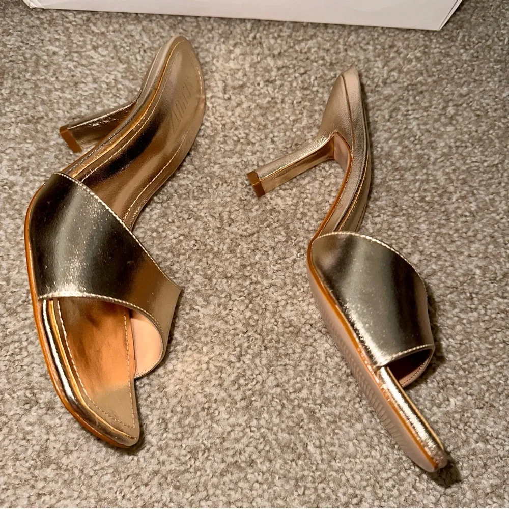 Price Firm - SCHUTZ Leather Posseni Sandals